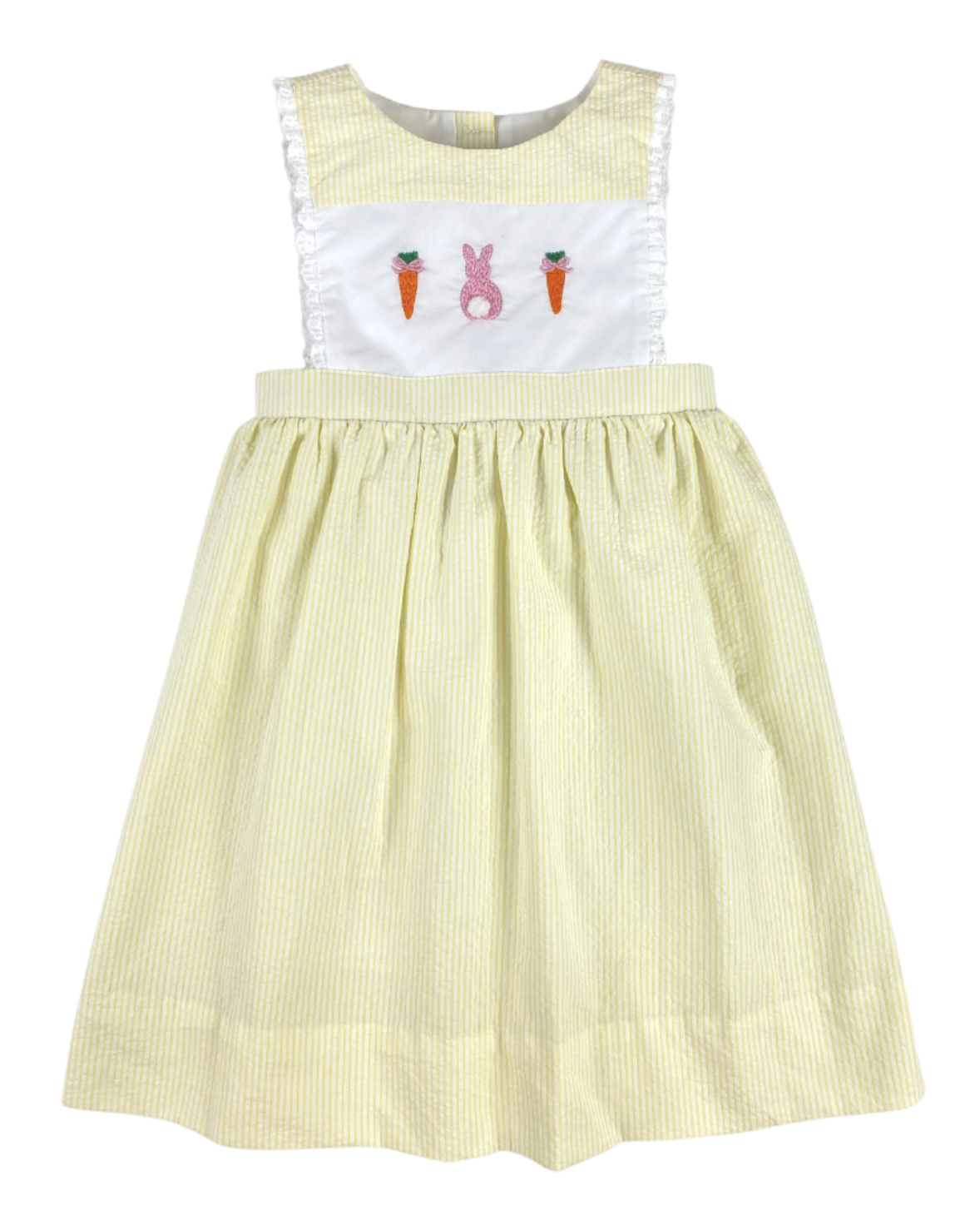 Yellow Bunny & Carrots Dress