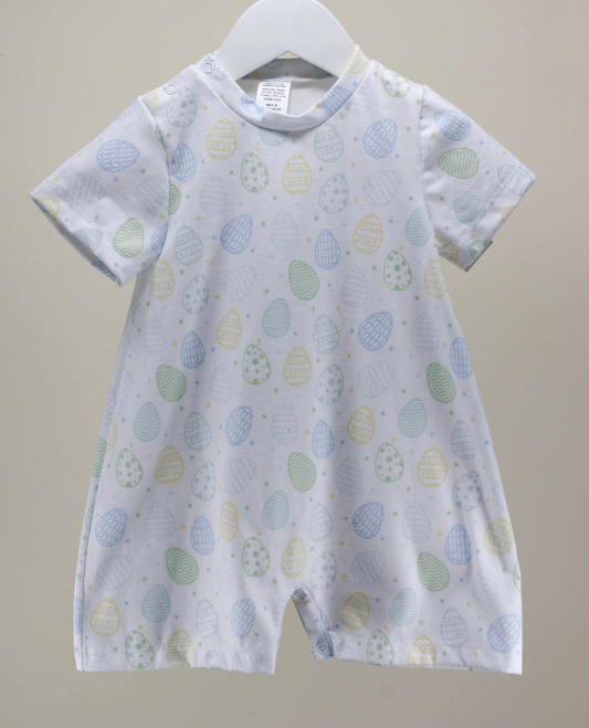 Easter Eggs Boy Romper
