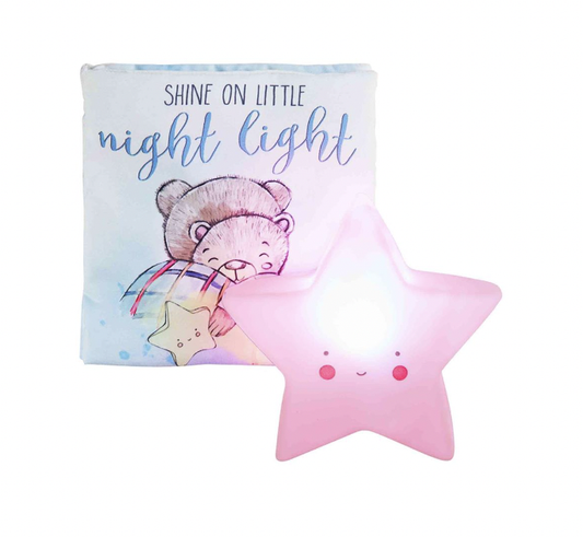 Star Night Light and Book