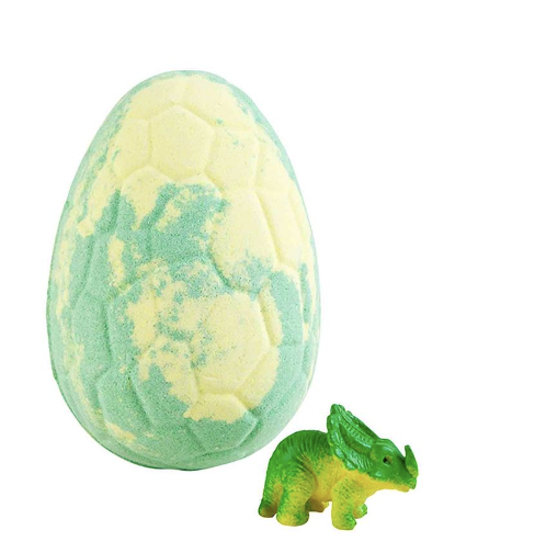 Green Dino Egg Bath Bomb