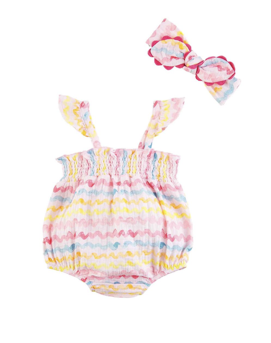 Rainbow Ricrac Bubble & HB