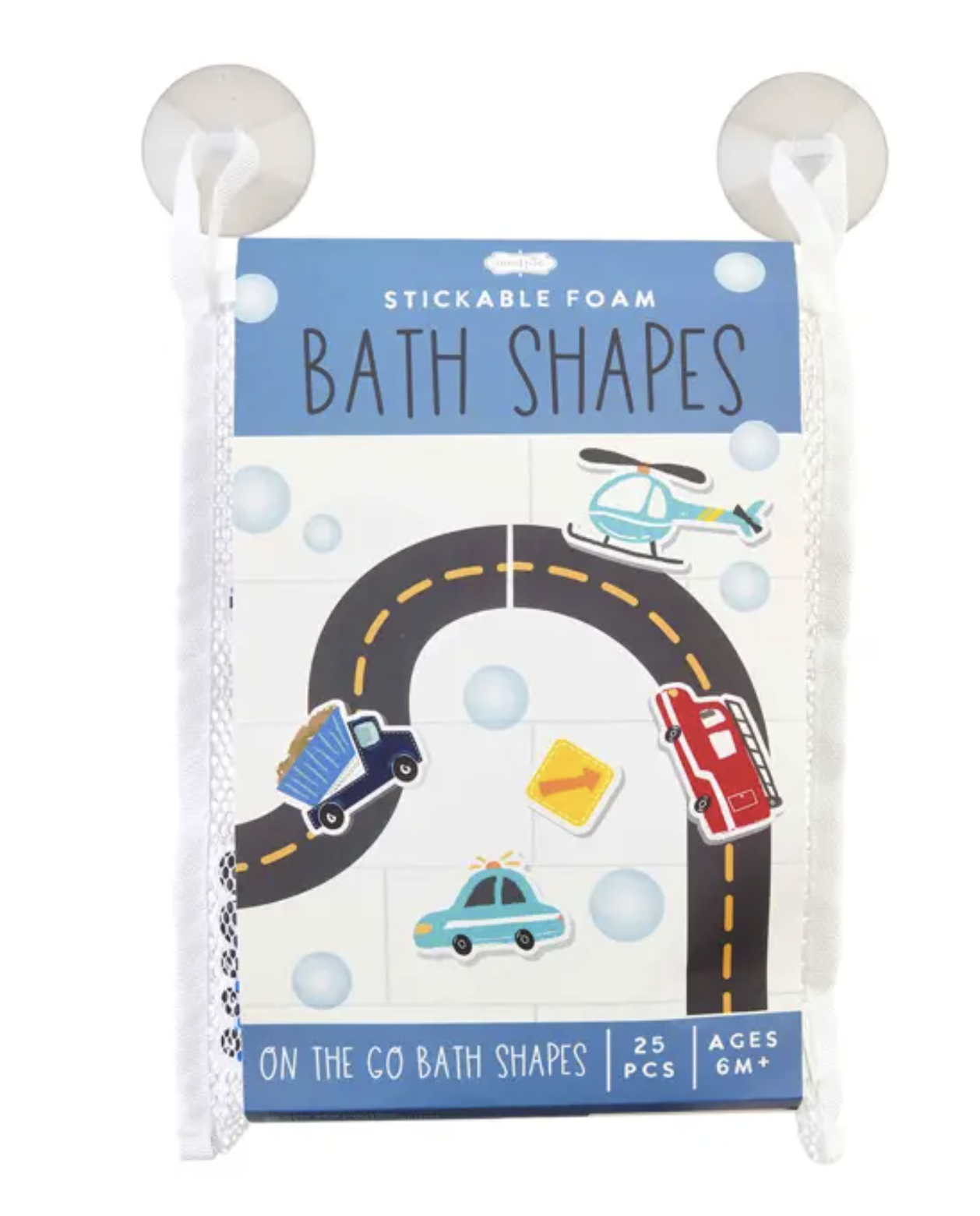 Transport Bath Stickable Shapes