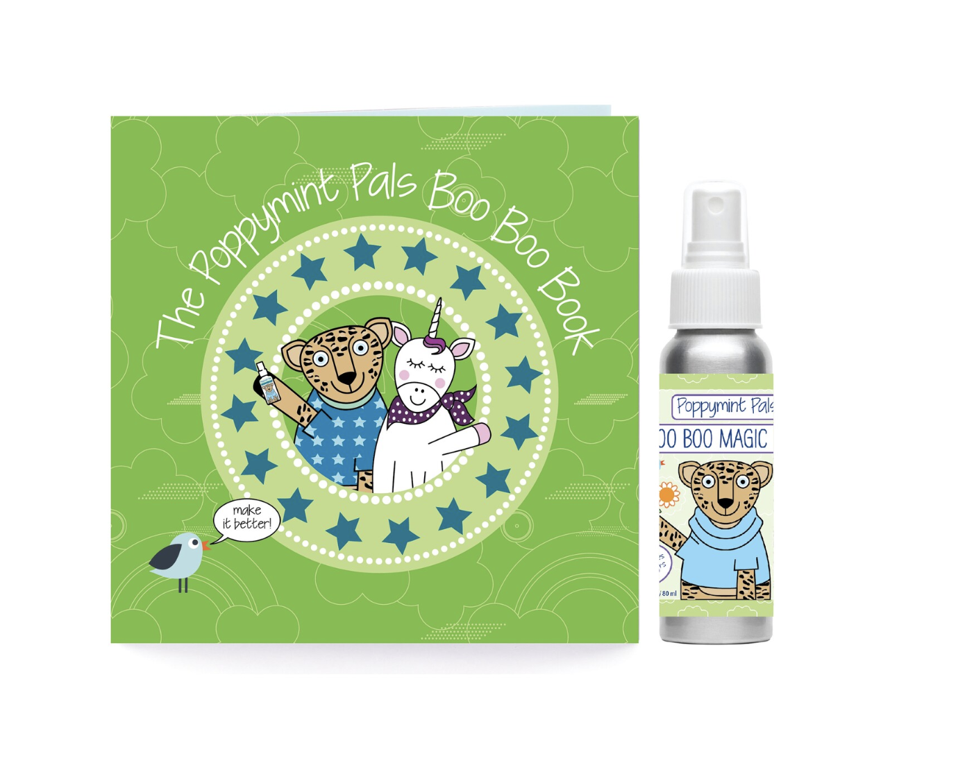 Boo Boo Magic Mist/Gift Book Set