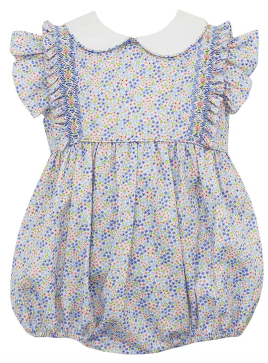 Pink & Blue Liberty Floral Print Bubble
