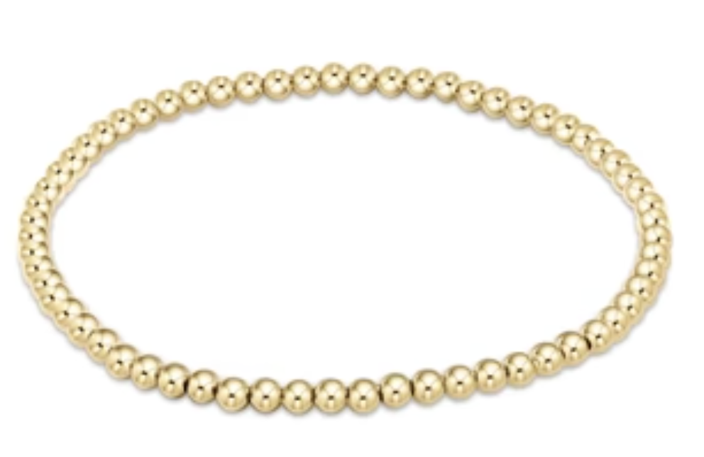 Enewton Egirl Classic Gold 3mm Bead Bracelet