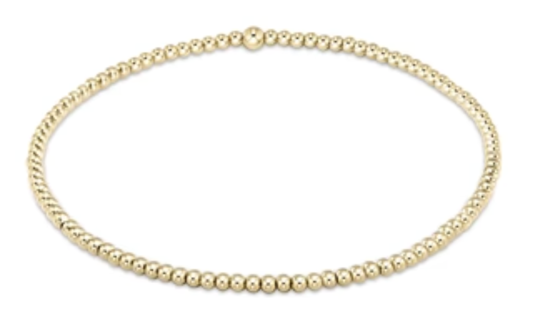 Enewton Egirl Classic Gold 2mm Bead Bracelet