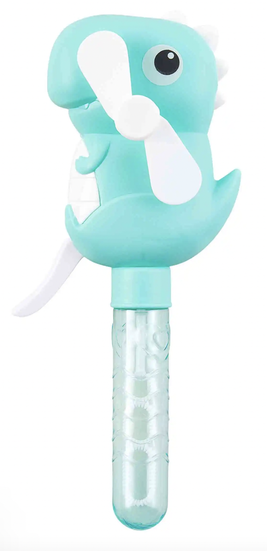 Dino Bubble Maker Fan