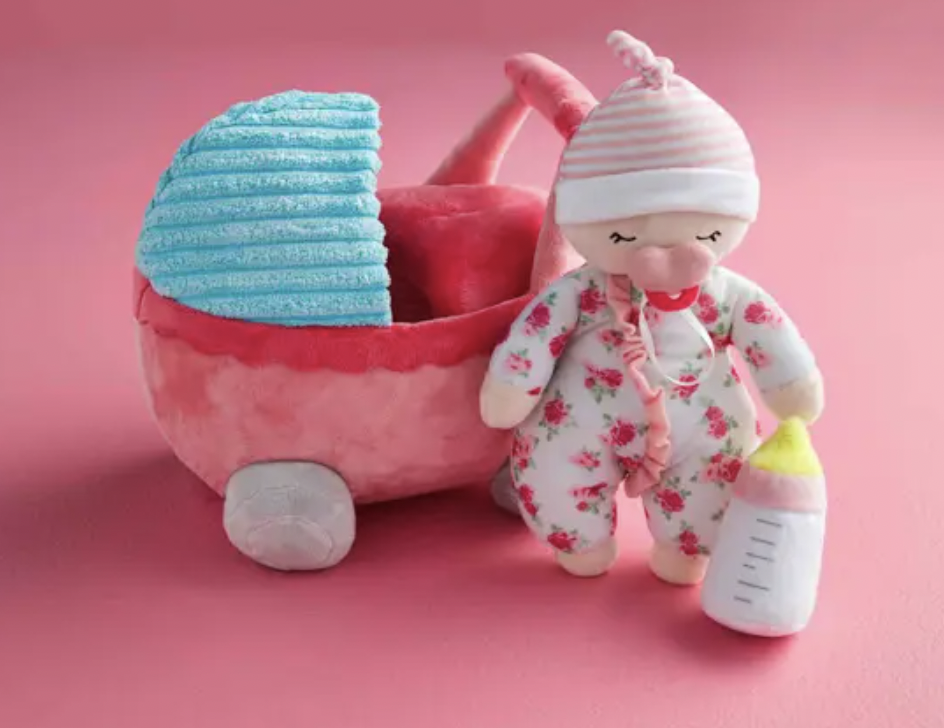 Baby Doll Plush Play Set