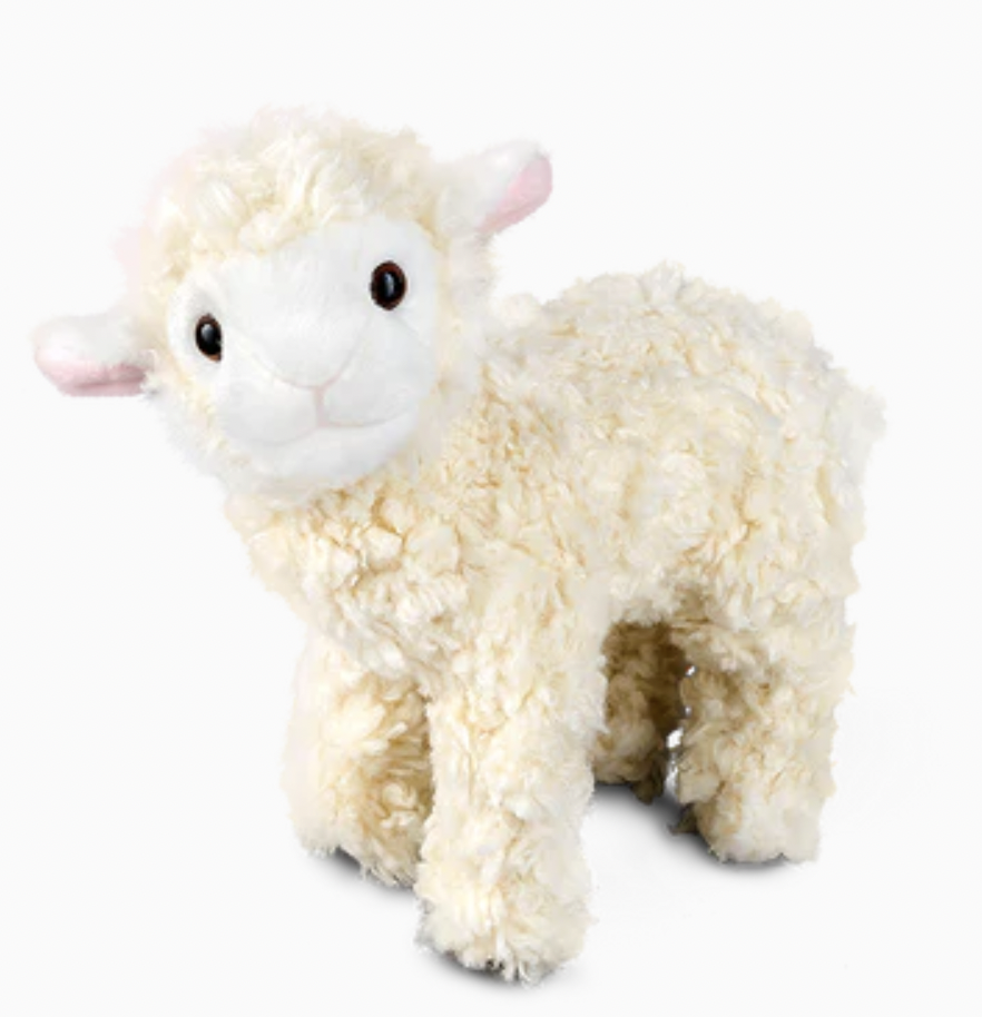 Living Nature Large Plush Lamb