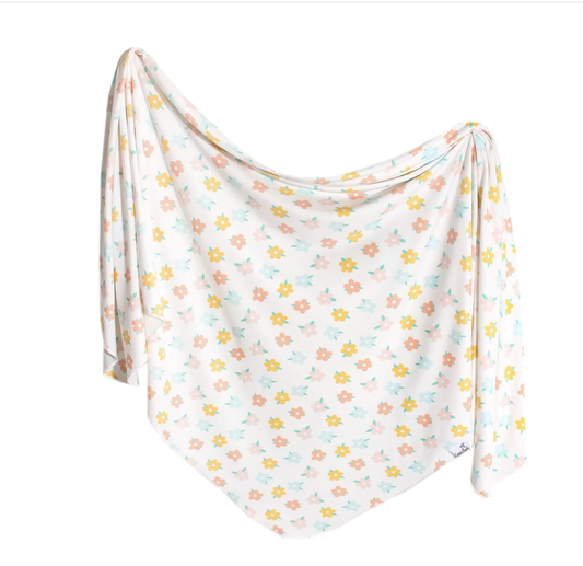 CP Daisy Swaddle Blanket