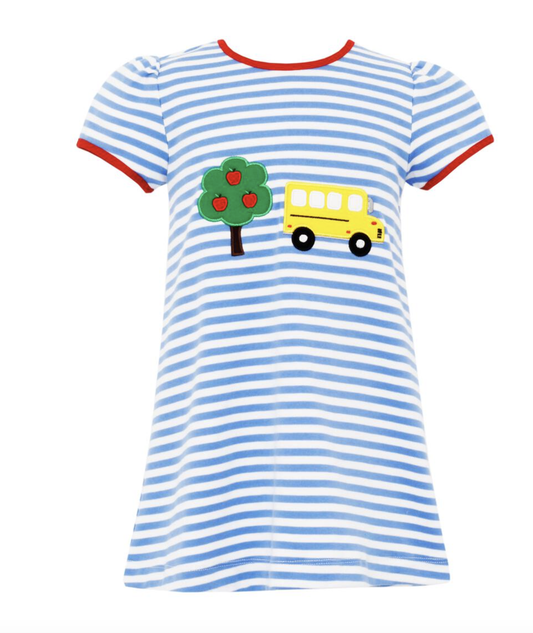 School Bus Striped Dress