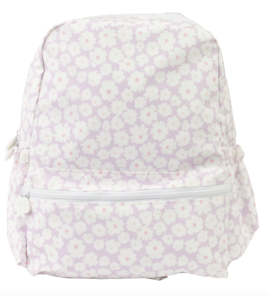 Lavender Daisies Large Backpack