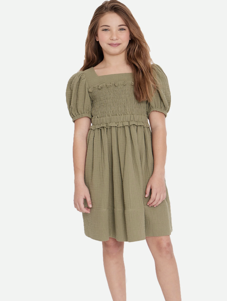 Kai Puff Sleeve Dress
