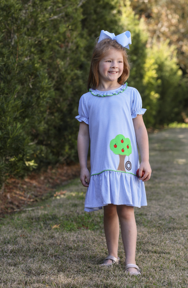 TSK Apple Tree & Tire Swing Dress