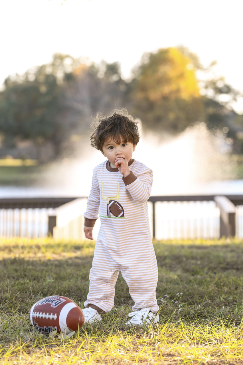 TSK Football Applique Romper