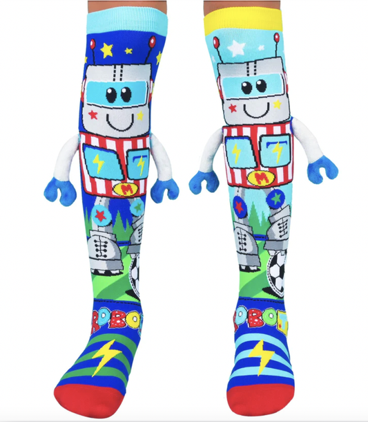 Robot w/Arms Socks