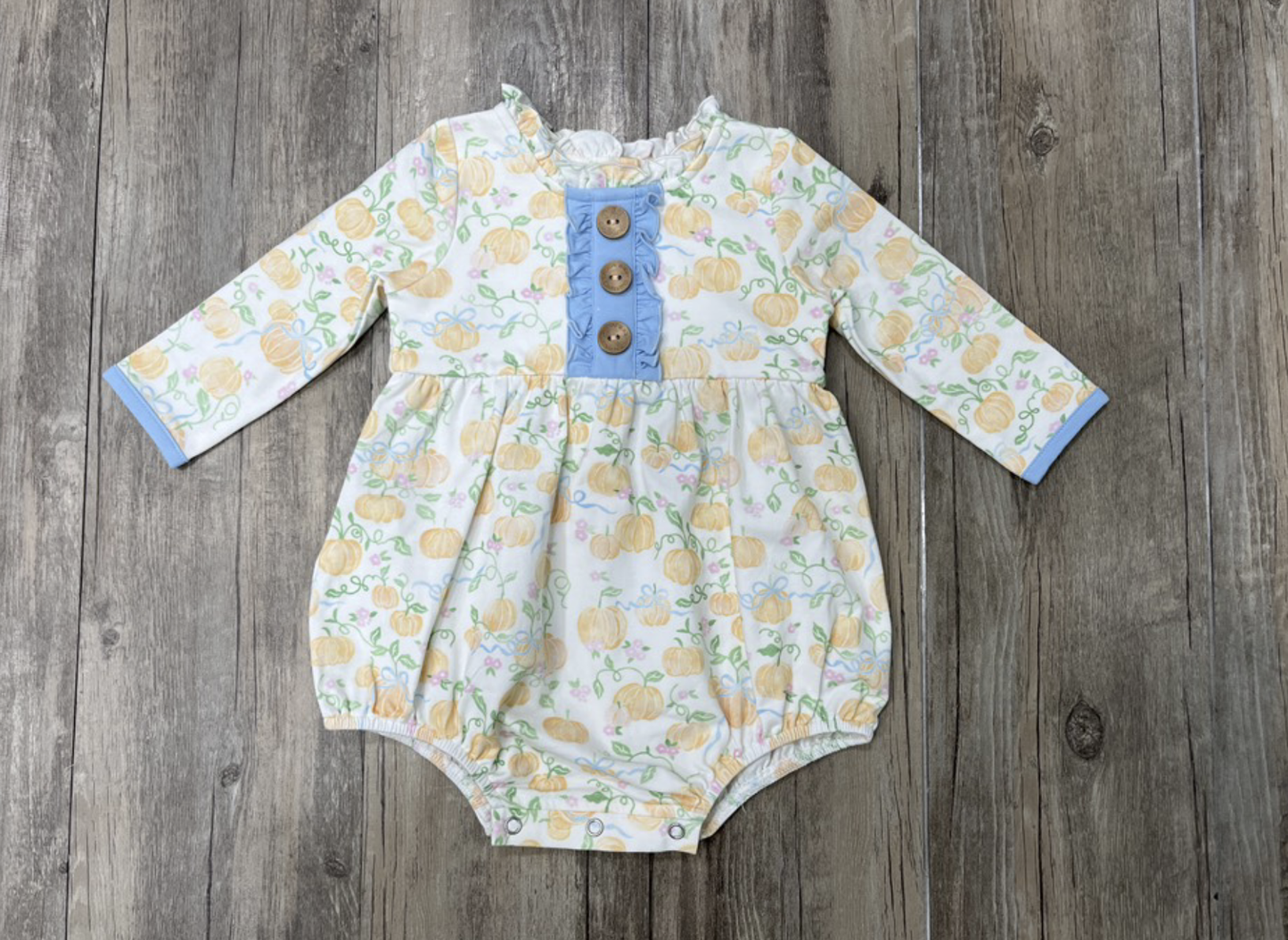 SB Fall Bow Pumpkin Bliss Bubble