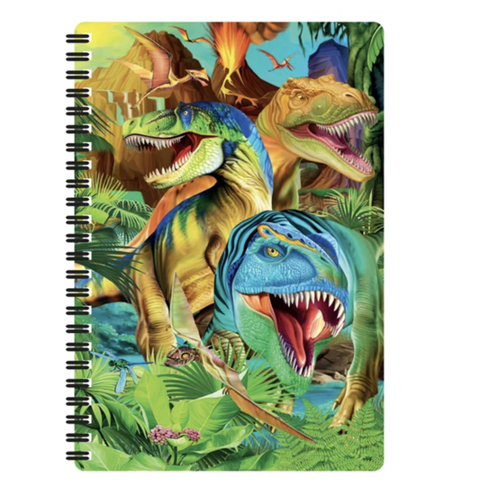 3D LiveLife Notebook Dino Smiles