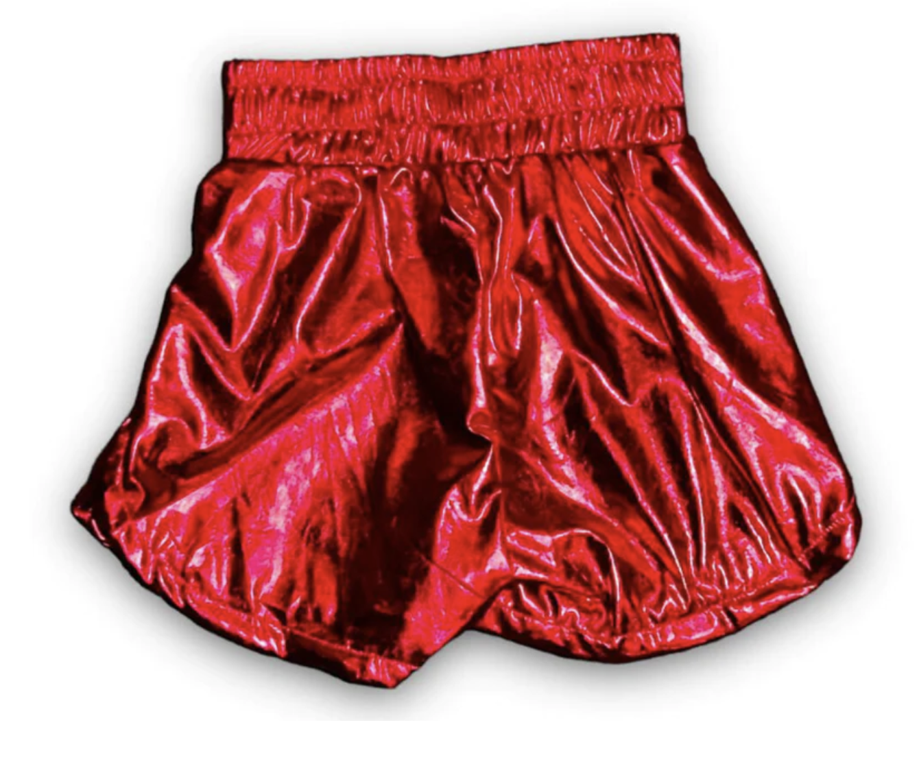 BC Red Metallic Shorts
