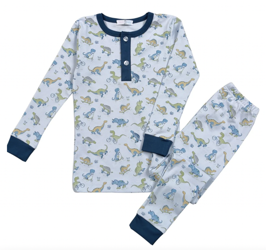 Dinosaurus on Wheels Pima 2pc Loungewear