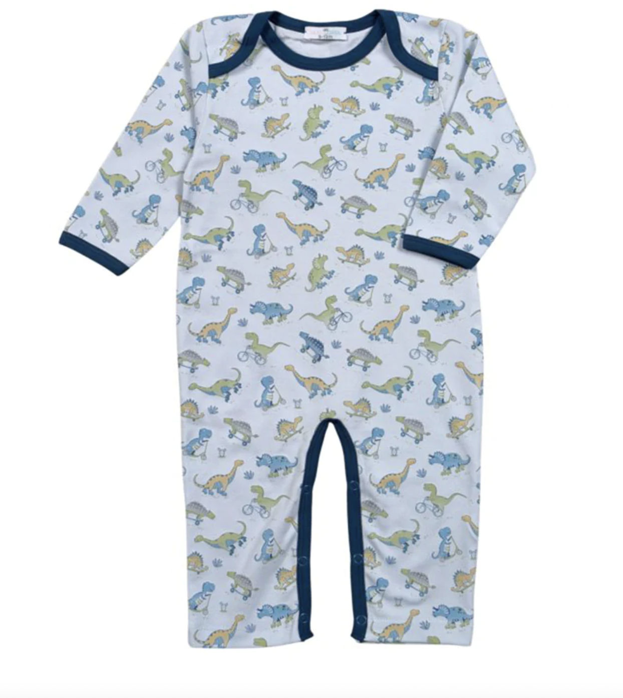 Dinosaurus on Wheels Pima Romper