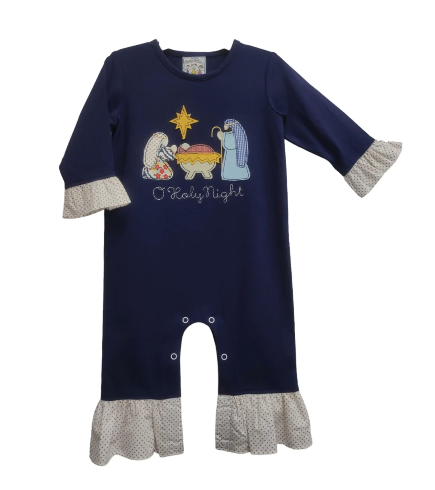 TS O'Holy Night Girls Romper