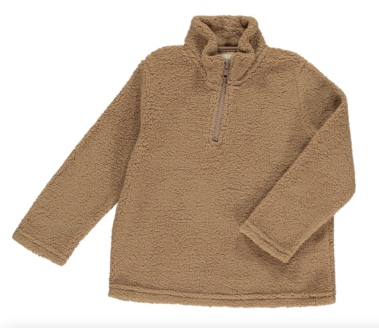 Beige Macchu Sherpa Zip Up