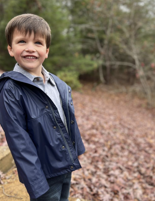 Splash Raincoat Blue