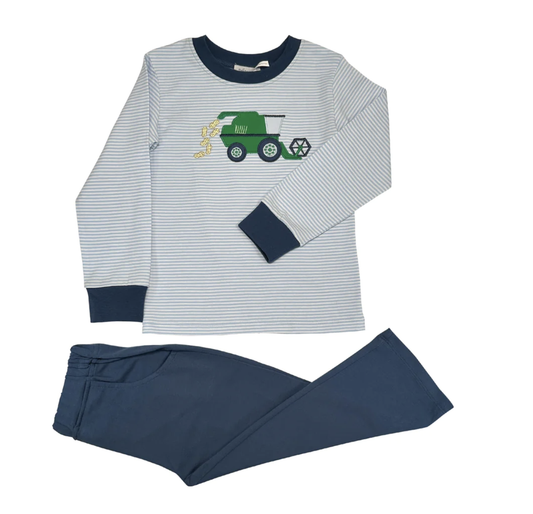 Peanut Harvest Applique Pant Set