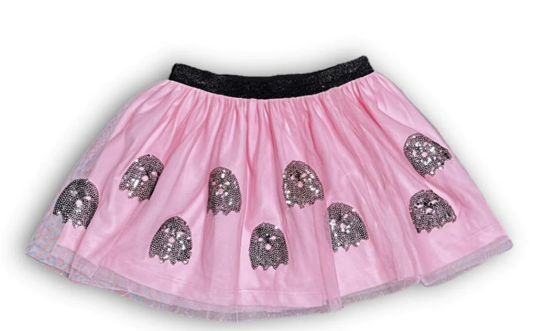 Pink Ghost Sequin Tutu