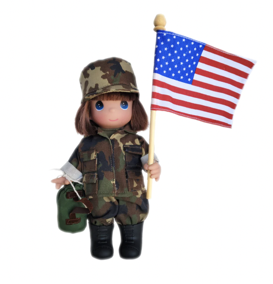 Army Girl 9'' Doll