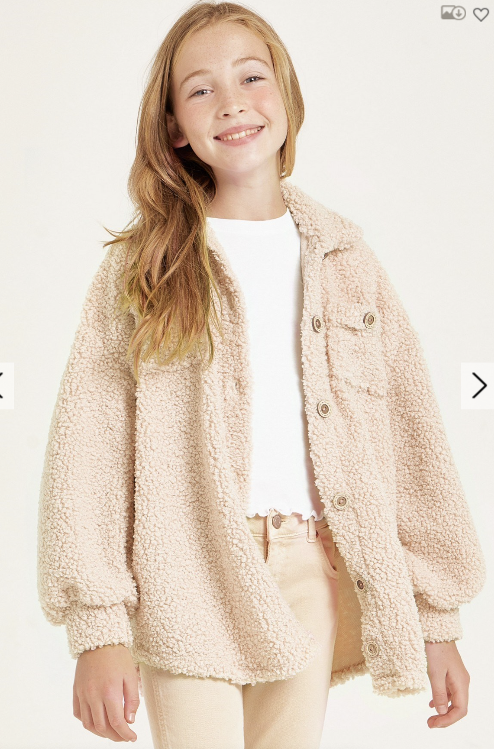 Oatmeal Poodle Knit Shacket