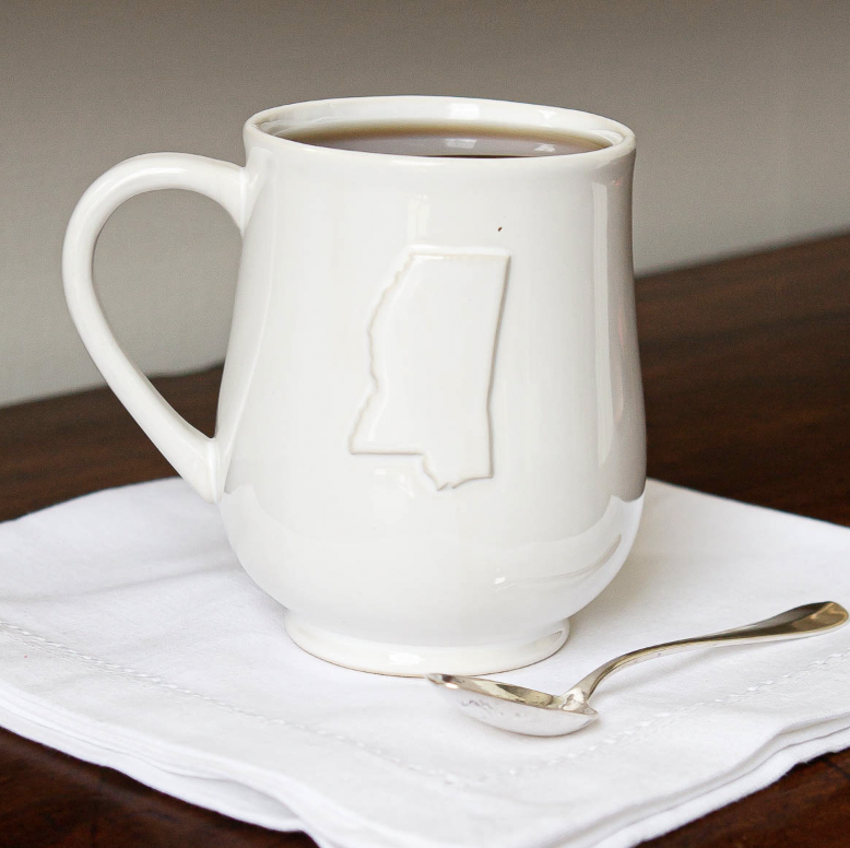 Mississippi Embossed Coffee Mug