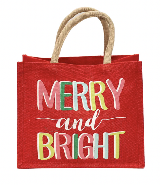 Merry And Bright Gift Tote