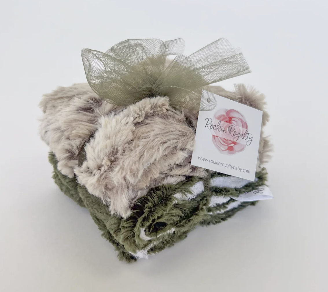 Enchanted Forest Burp Cloth Set