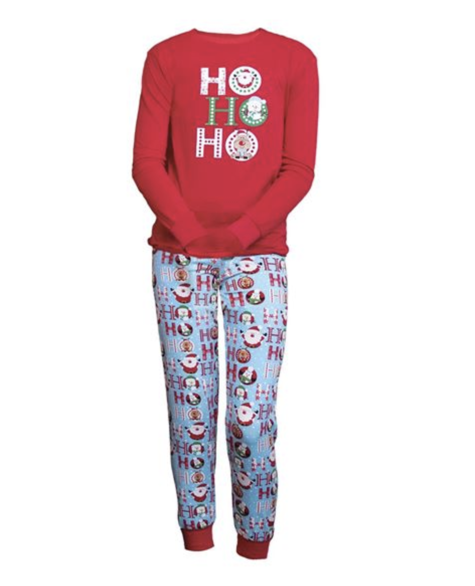 Ho Ho Ho Toddler/Youth Pj Set