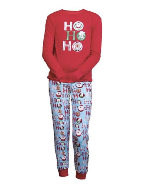 Ho Ho Ho Toddler/Youth Pj Set