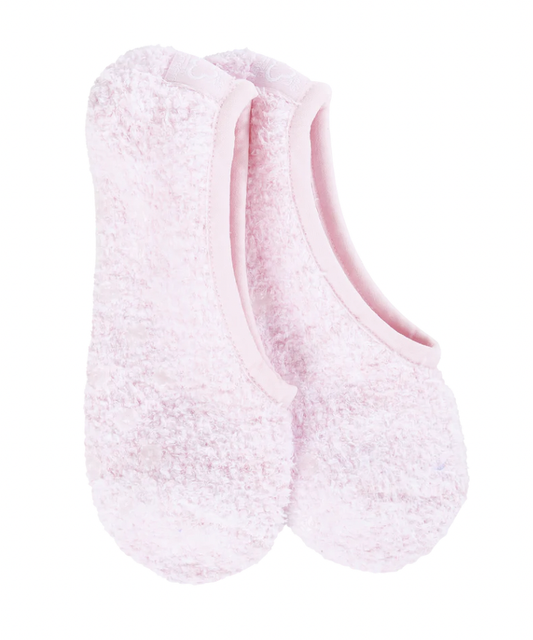 Cozy Footsie w/ Grippers- Orchid Pink