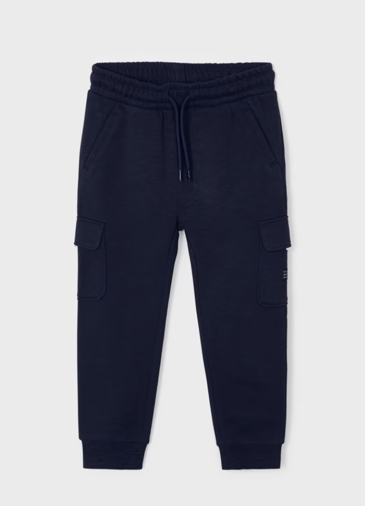 Deep Blue Cargo Jogger Pant