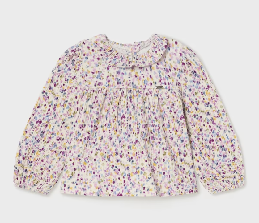 Peony Printed Blouse