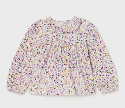 Peony Printed Blouse