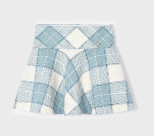 Bluebell Plaid Skirt