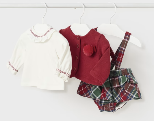 Christmas Plaid 3pc Set