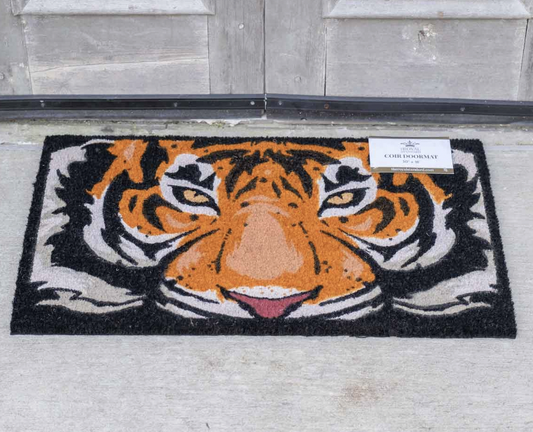 Eye Of The Tiger Coir Doormat