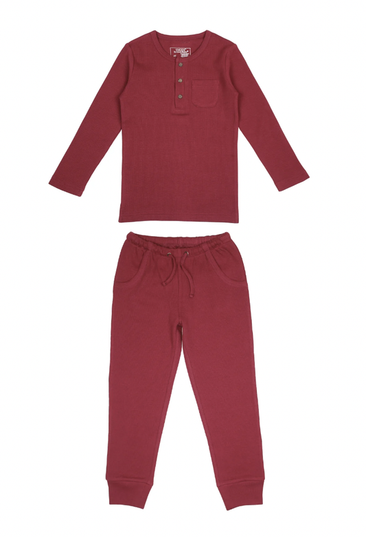 Crimson Thermal Kids Lounge Set