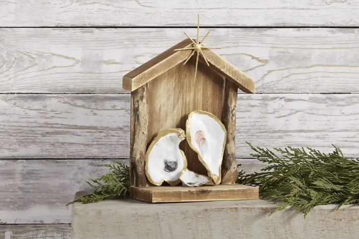 Oyster Nativity Scene