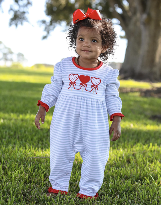 TSK Heart Lollipop Romper