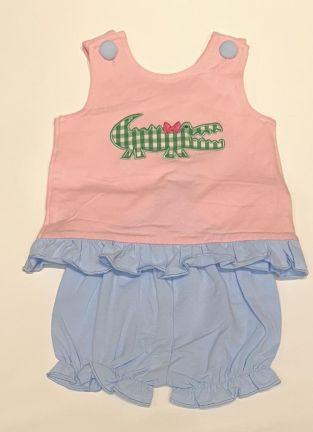 Alice Alligator Girl Short Set