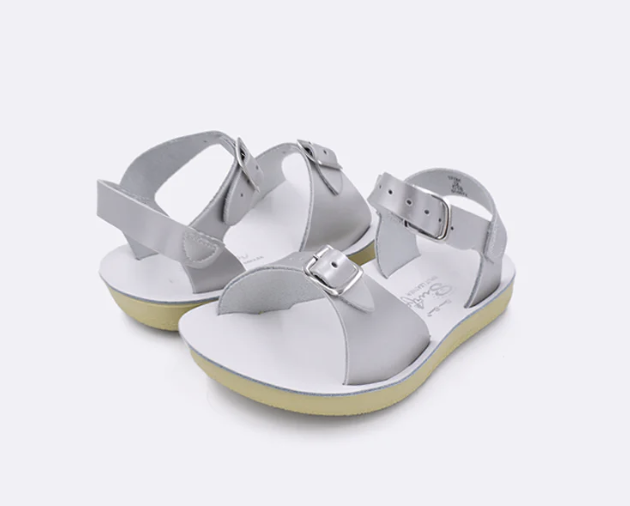 Surfer Metallic Silver Sandal