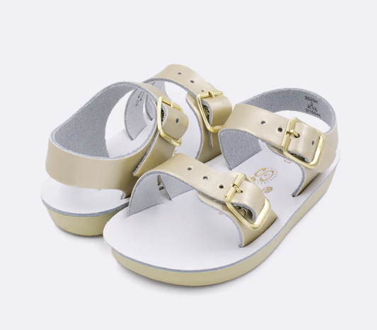 Sea-Wee Metallic Gold Sandal